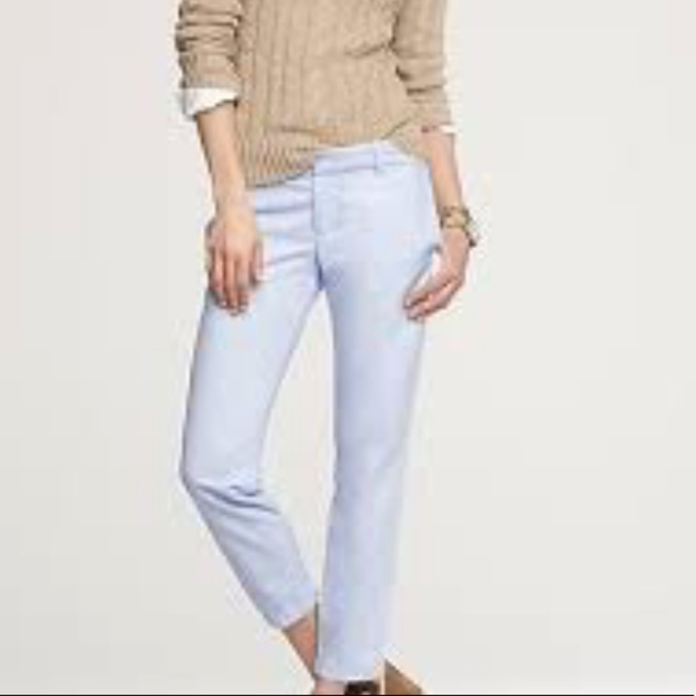 J. Crew Oxford Scout Pant in Khaki Size 8